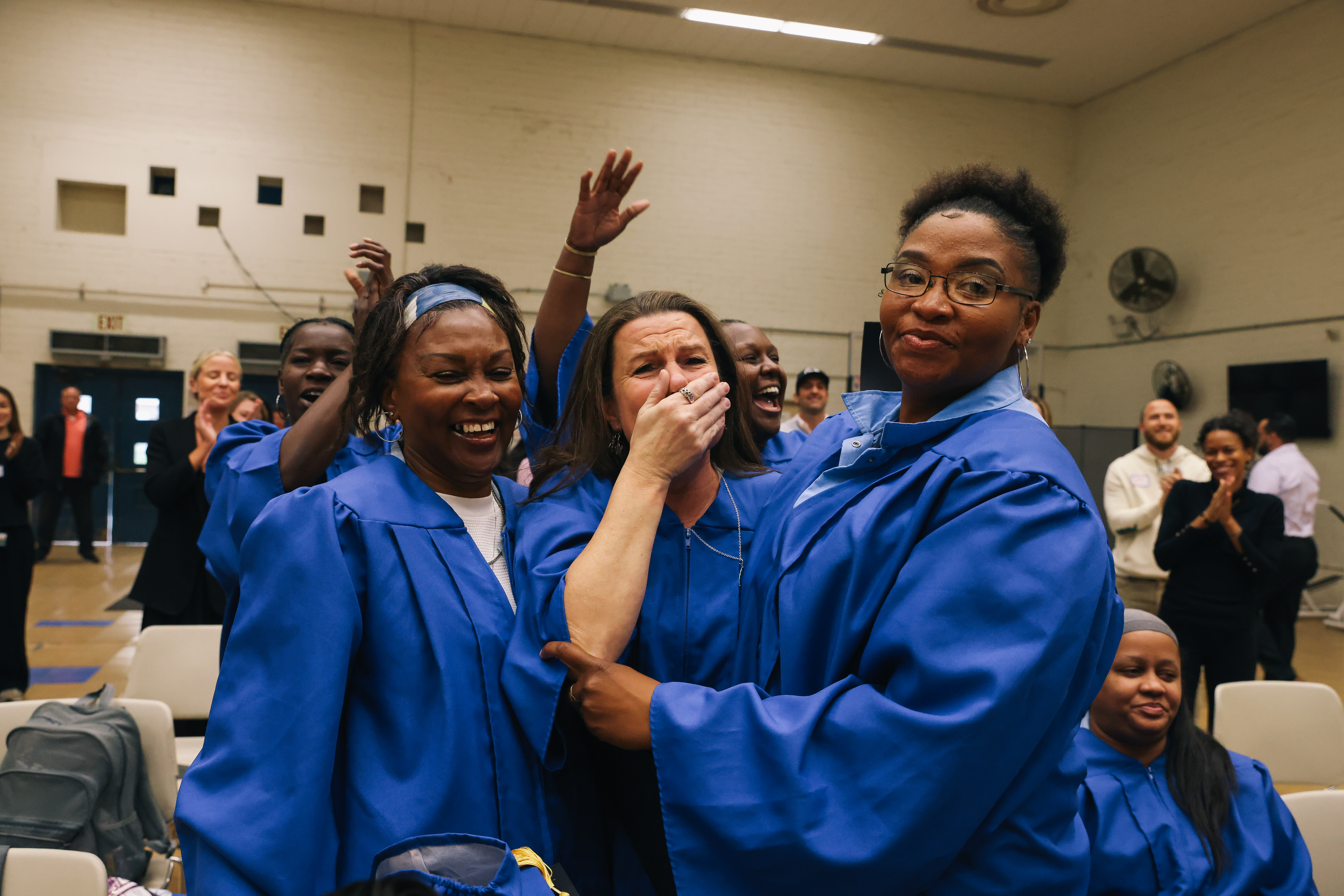 incarcerated women graduate